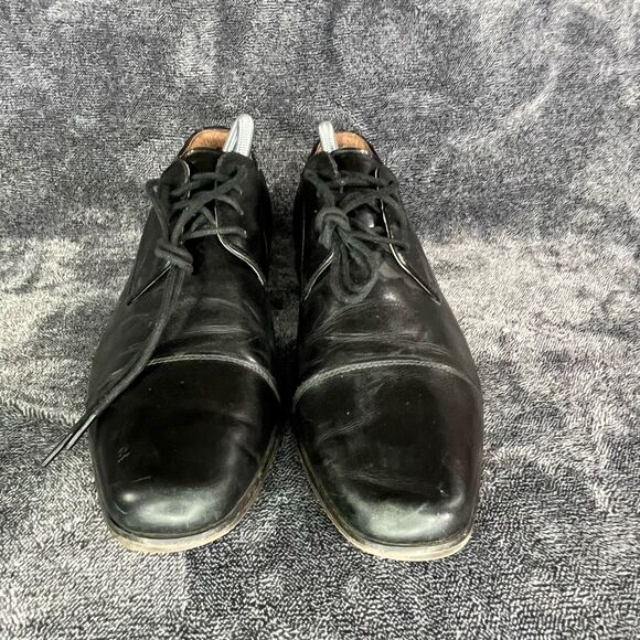Florsheim Men\'s Postino Cap Toe Oxford Black Smooth size 10 main image 7